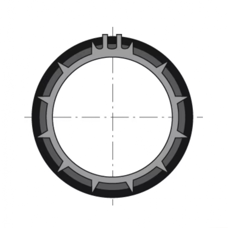 COURONNE Ø50 TUBE DIAM 63x1,5