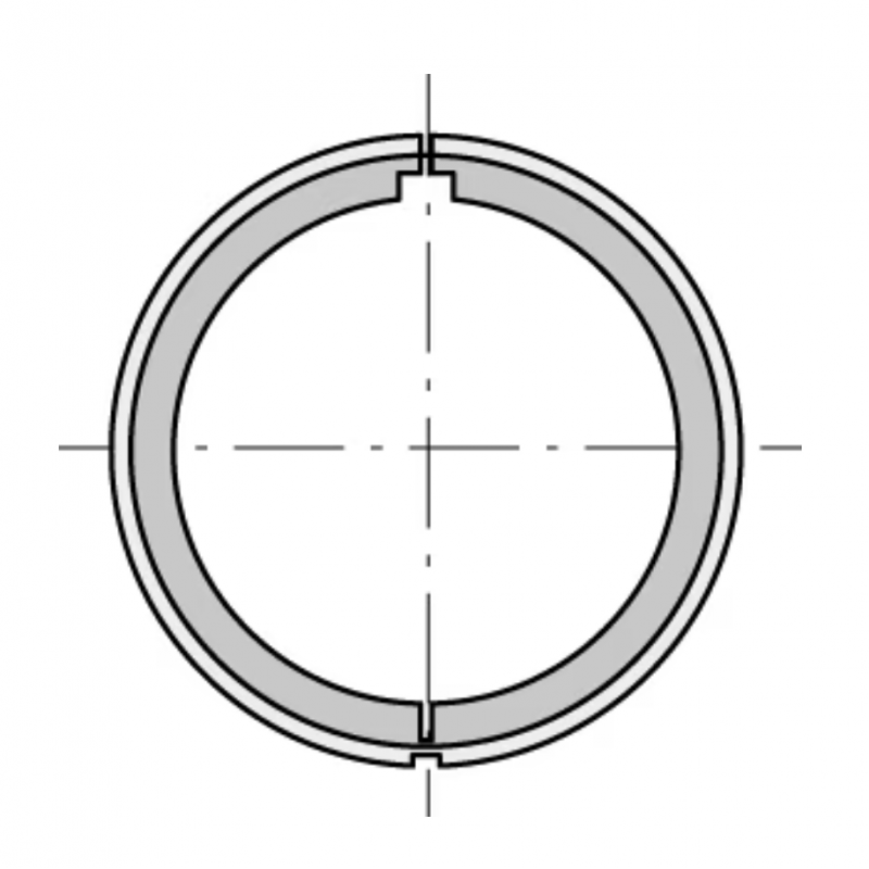 Couronne Ø40 tube 40x1,5