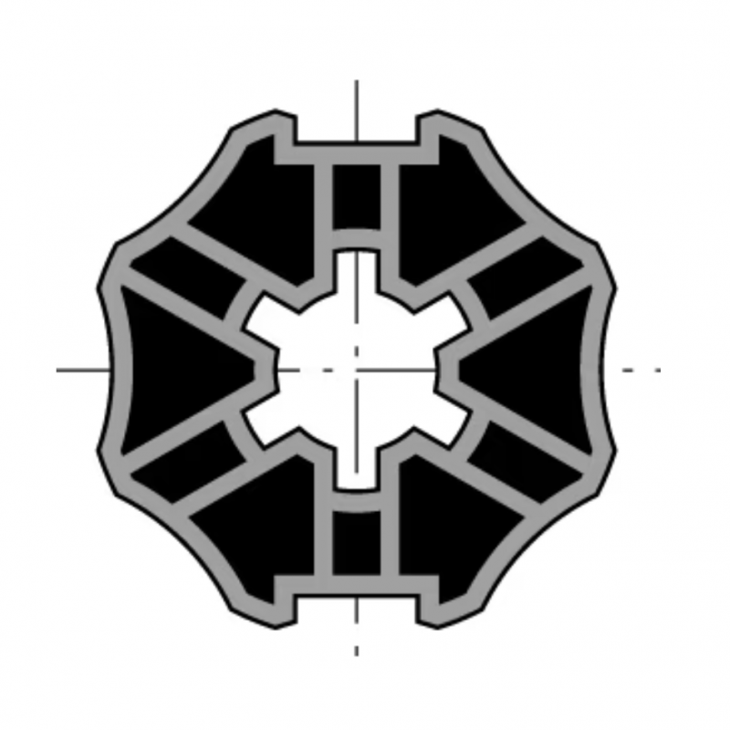 Roue Ø40 OCTO 40x0,6