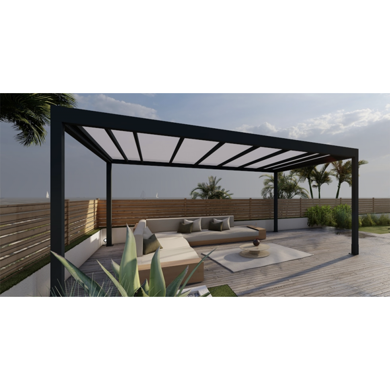 Installation Pergola toiture fixe